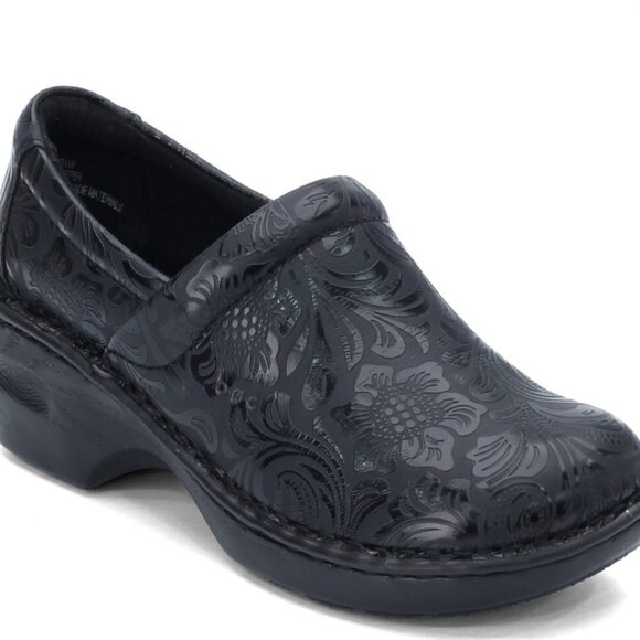 B.O.C Women's Black Tooled Peggy Slip-On Clog Size 8 - Picture 14 of 14